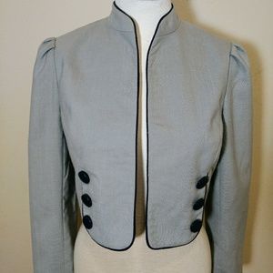 Vintage Cropped Sailor Jacket